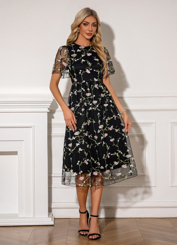 Robe Midi Imprimée - gallery 4