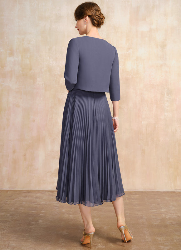 Robe Midi Mère Mariée Chic - gallery 3