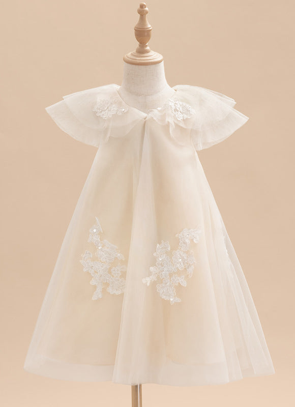 Robe Midi Enfant Tulle Mariage - gallery 2