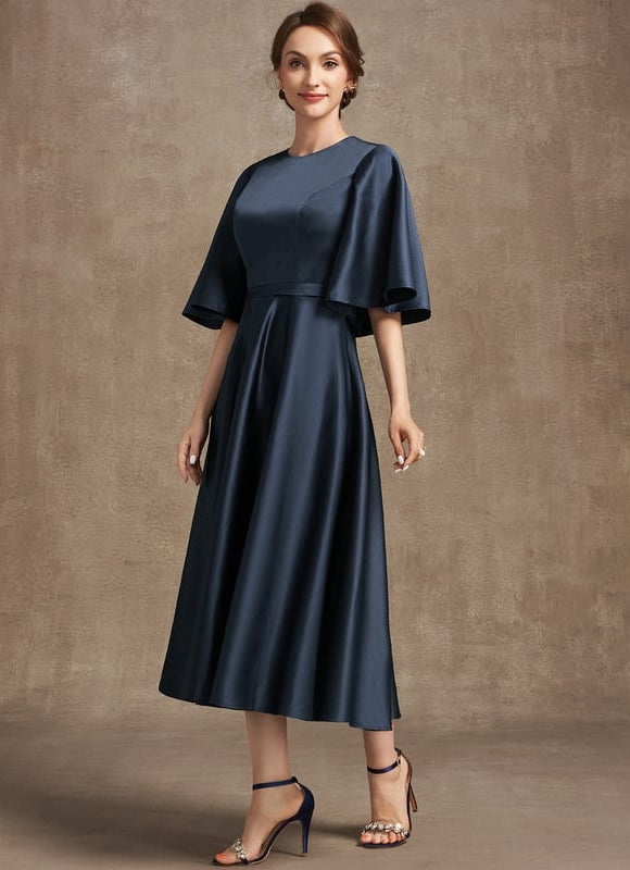 Robe Midi Élégance Nacrée - gallery 3
