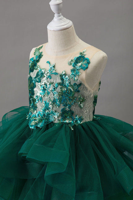 Robe Midi Émeraude Festive - gallery 5