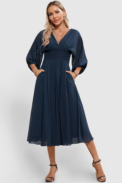 Midi Robe De Cocktail Pour Mariage Chic