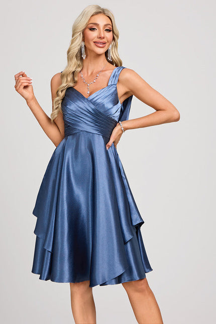 Robe Midi Élégance Satinée - gallery 2