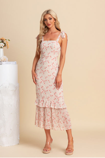 Robe Midi Florale Douce - gallery 5