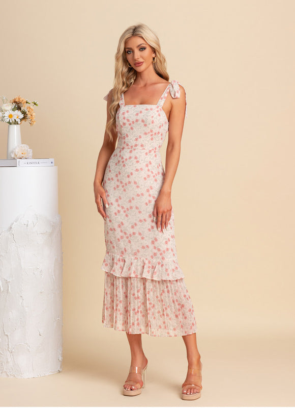 Robe Midi Florale Douce - gallery 5