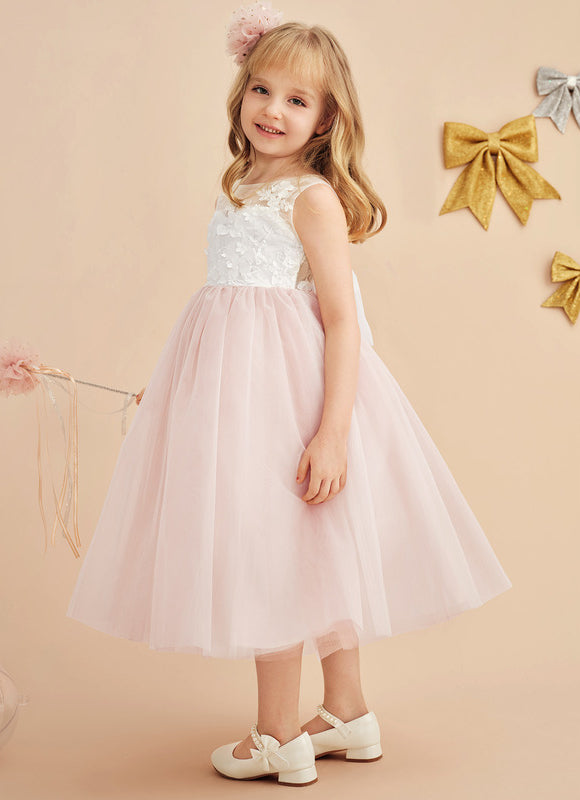 Robe Midi Enfant Mariage 3D - gallery 4
