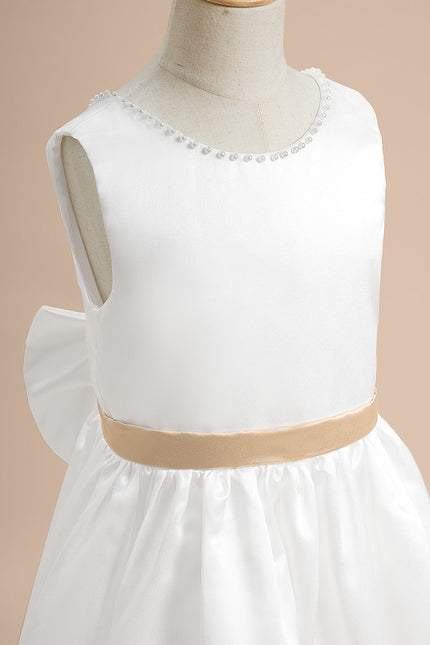 Robe Midi Satinée Enfant Chic - gallery 7
