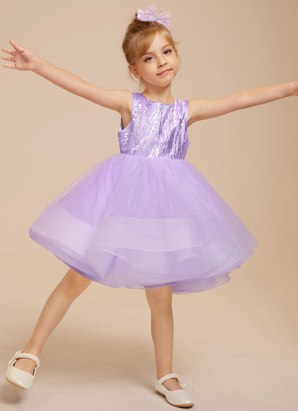 Robe Midi Lilas Aérée - gallery 6