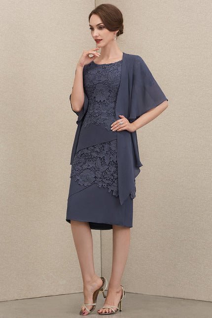 Robe Midi Mère Sophistiquée - gallery 1