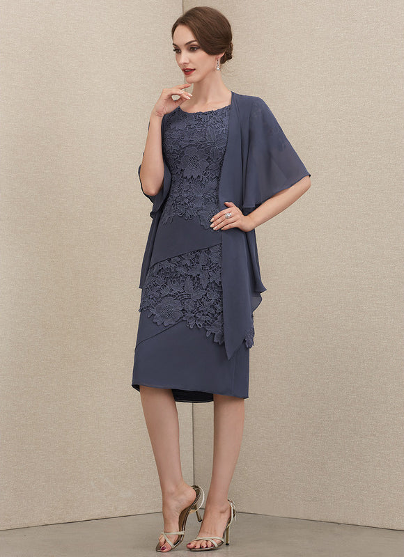 Robe Midi Mère Sophistiquée - gallery 1