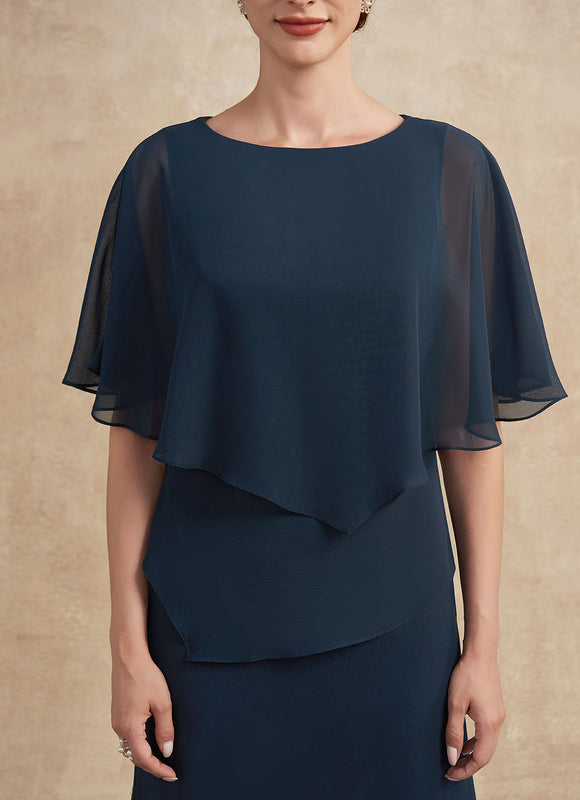 Robe Midi Élégance Azurée - gallery 1