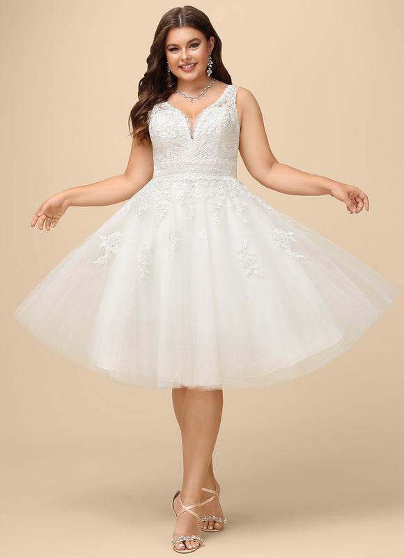 Robe Midi Tulle Écrue - gallery 8