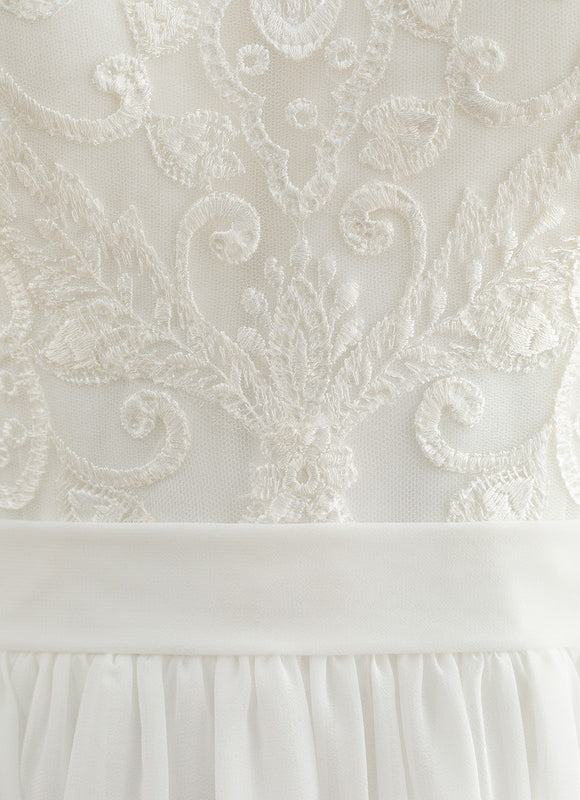 Robe Midi Mousseline Flottante - gallery 1