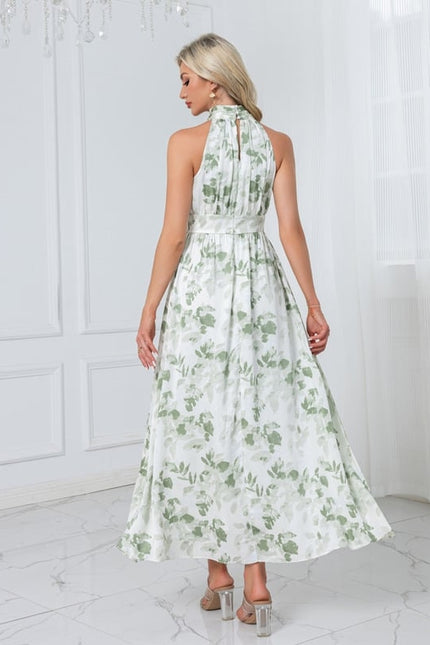 Robe Midi Florale Halter - gallery 3