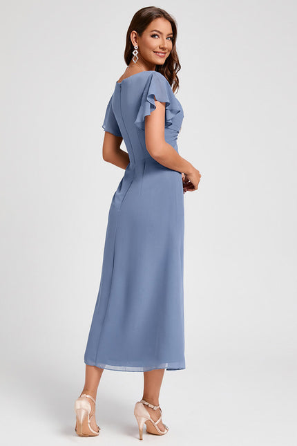 Midi Robe De Cocktail Pour Mariage Chic - gallery 1