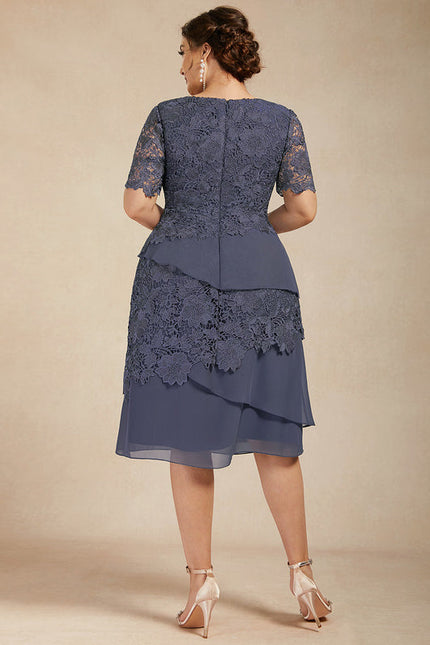 Robe Midi Mère Sophistiquée - gallery 8