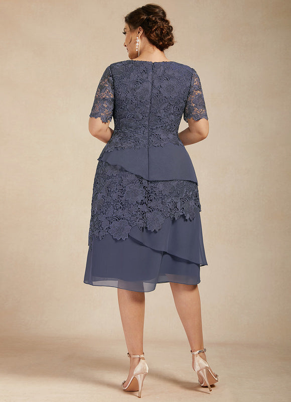 Robe Midi Mère Sophistiquée - gallery 8