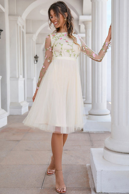Robe Midi Rêverie Florale - gallery 7