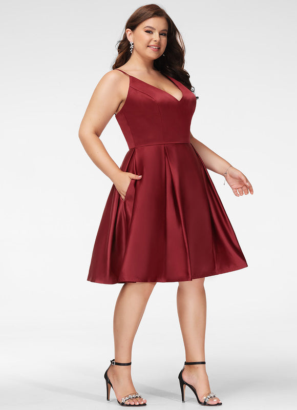 Robe Midi Gala Satinée - gallery 8