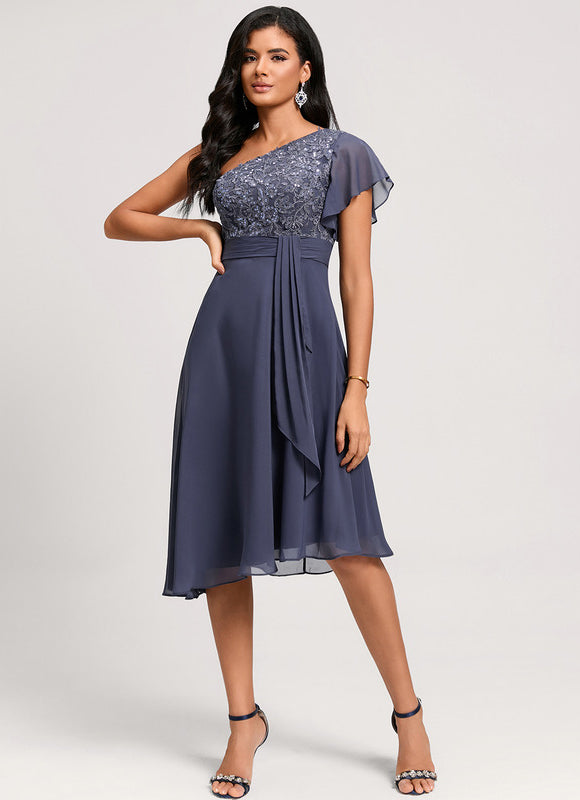 Robe Midi Fluide Asymétrique - gallery 2