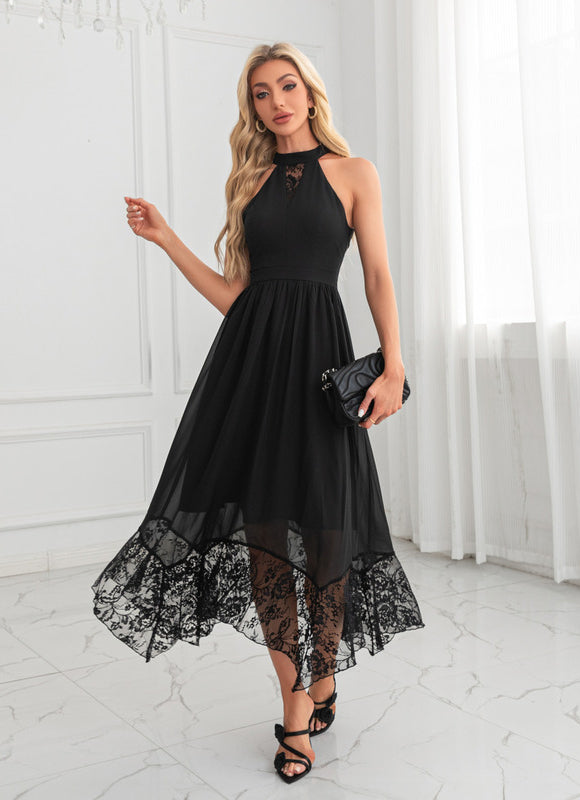 Robe Midi Dentelle Fluide - gallery 3