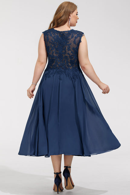 Robe Midi Élégance Nocturne - gallery 9