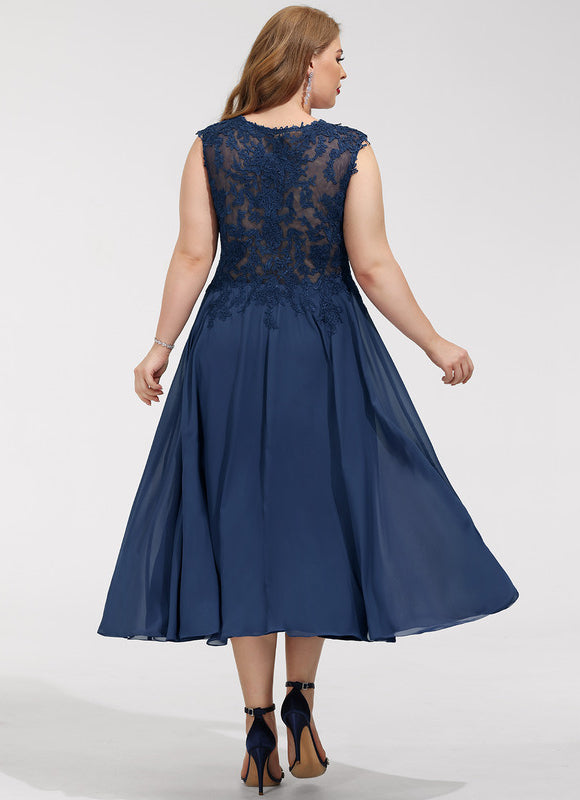 Robe Midi Élégance Nocturne - gallery 9