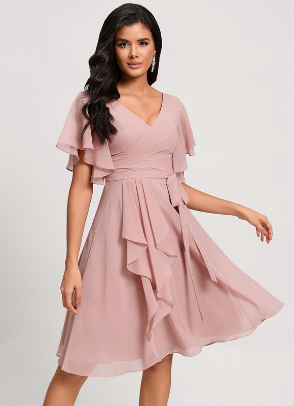 Robe Midi Vert Sauge - gallery 2