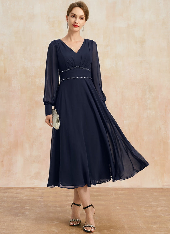 Robe Midi Mère Élégante