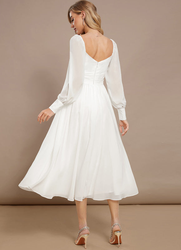 Robe Midi Éthérée Lumineuse - gallery 4