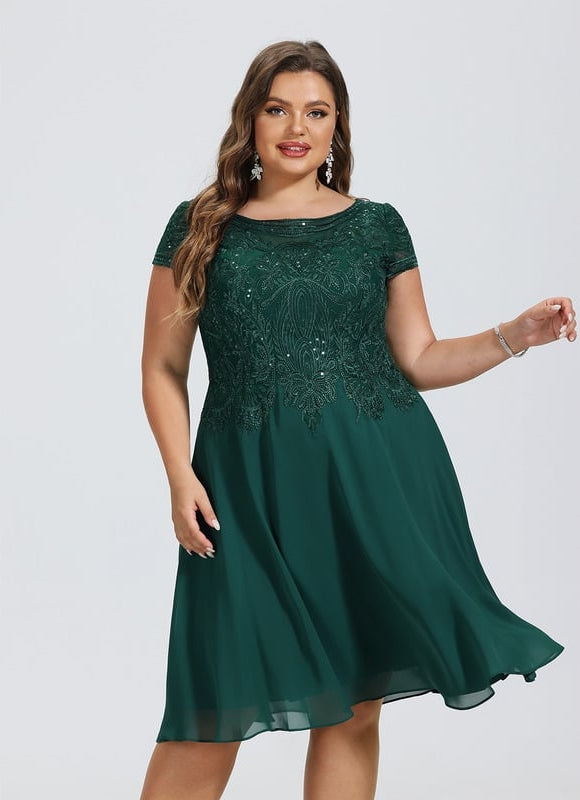 Robe Midi Émeraude Enchantée - gallery 4