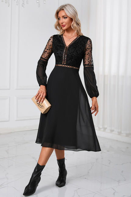 Robe Midi Aérienne Chic - gallery 5