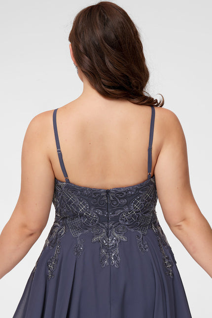 Robe Midi Nuit Marine - gallery 9