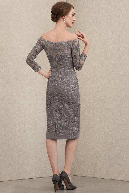 Robe Midi Charme Argenté - gallery 7