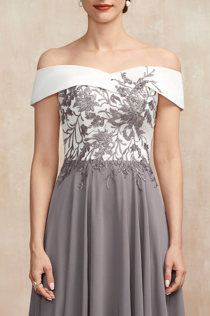 Robe Midi Aube Satinée - gallery 1