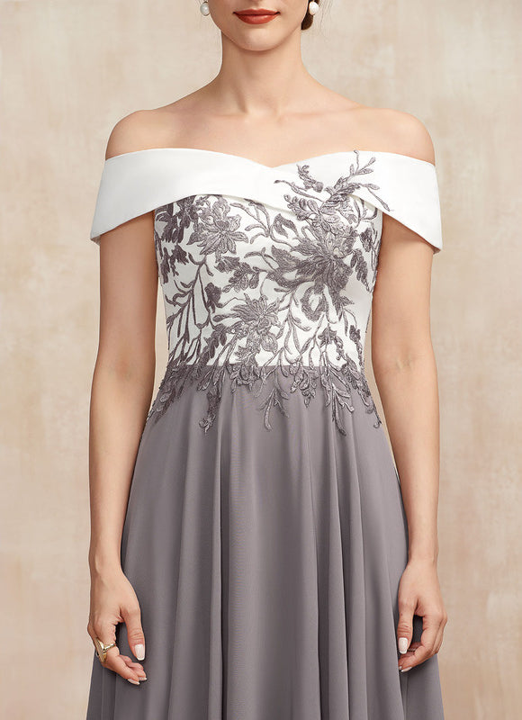 Robe Midi Aube Satinée - gallery 1