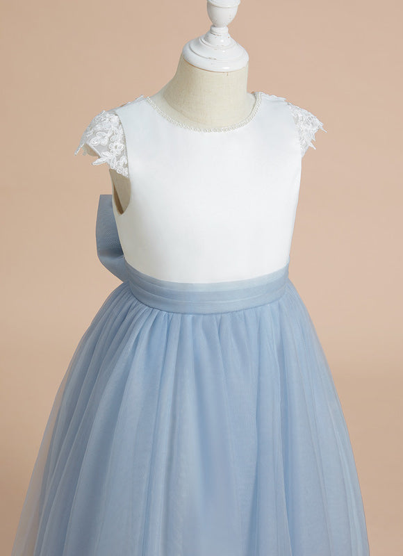 Robe Midi Tulle Bleu Céleste - gallery 2