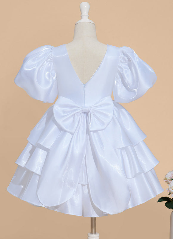 Robe Midi Satinée Volants - gallery 5