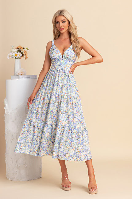 Robe Midi Fleurie Légère - gallery 4