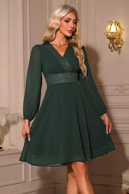 Robe Midi Col V - gallery 5