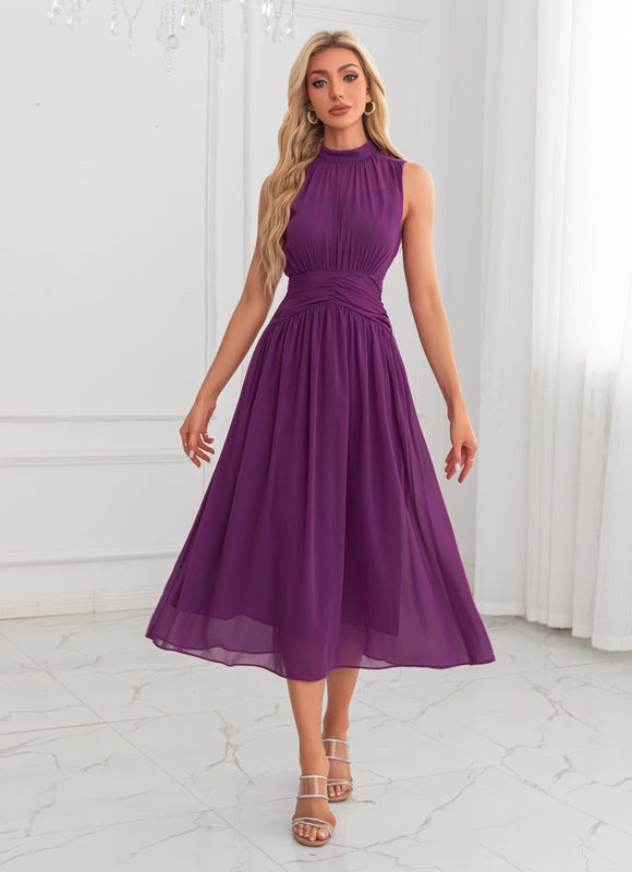Robe Midi Violette - gallery 4