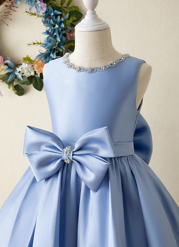 Robe Midi Satinée Volants - gallery 4