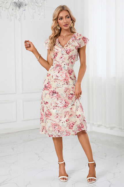 Robe Midi Fleurs Douces - gallery 2
