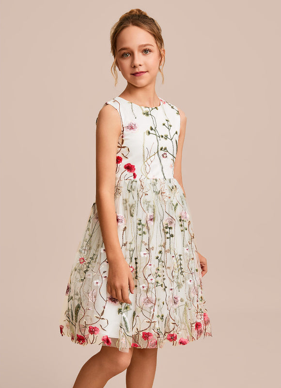 Robe Midi Fleurie Évasée - gallery 2