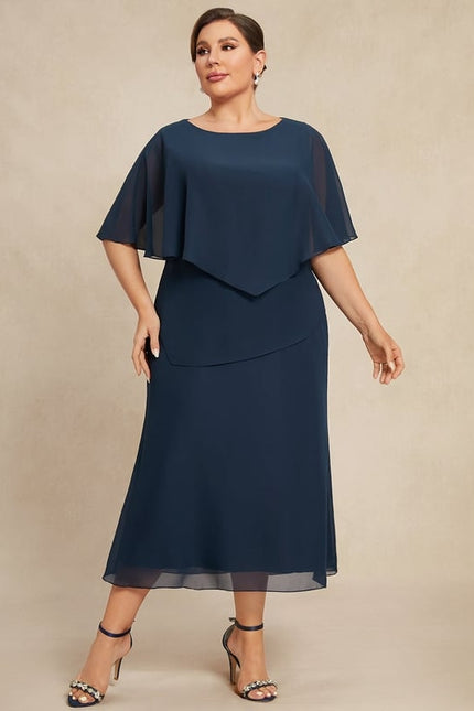 Robe Midi Élégance Azurée - gallery 7