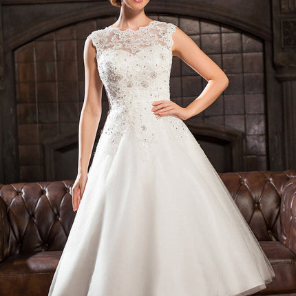 Robe Midi De Mariée Chic