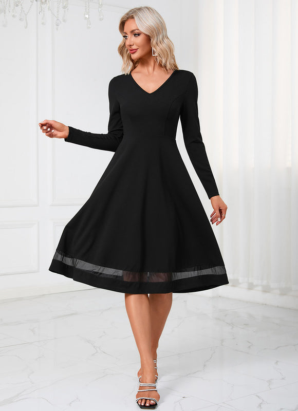 Robe Blanche Midi Chic