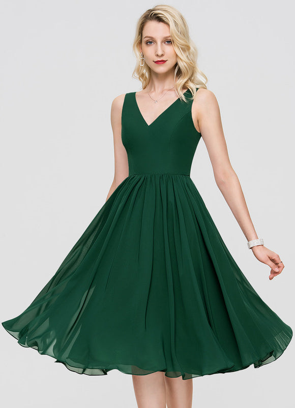 Robe Midi Aérienne Marine - gallery 2