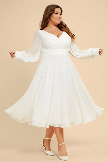 Robe Midi Éthérée Lumineuse - gallery 8