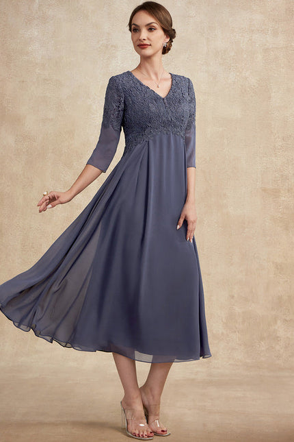 Robe Midi Élégance Ombre - gallery 3